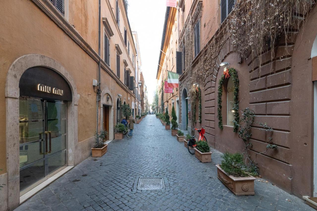 Luxury Piazza Di Spagna Escape With Terrace And Private Spa Roma Exterior foto