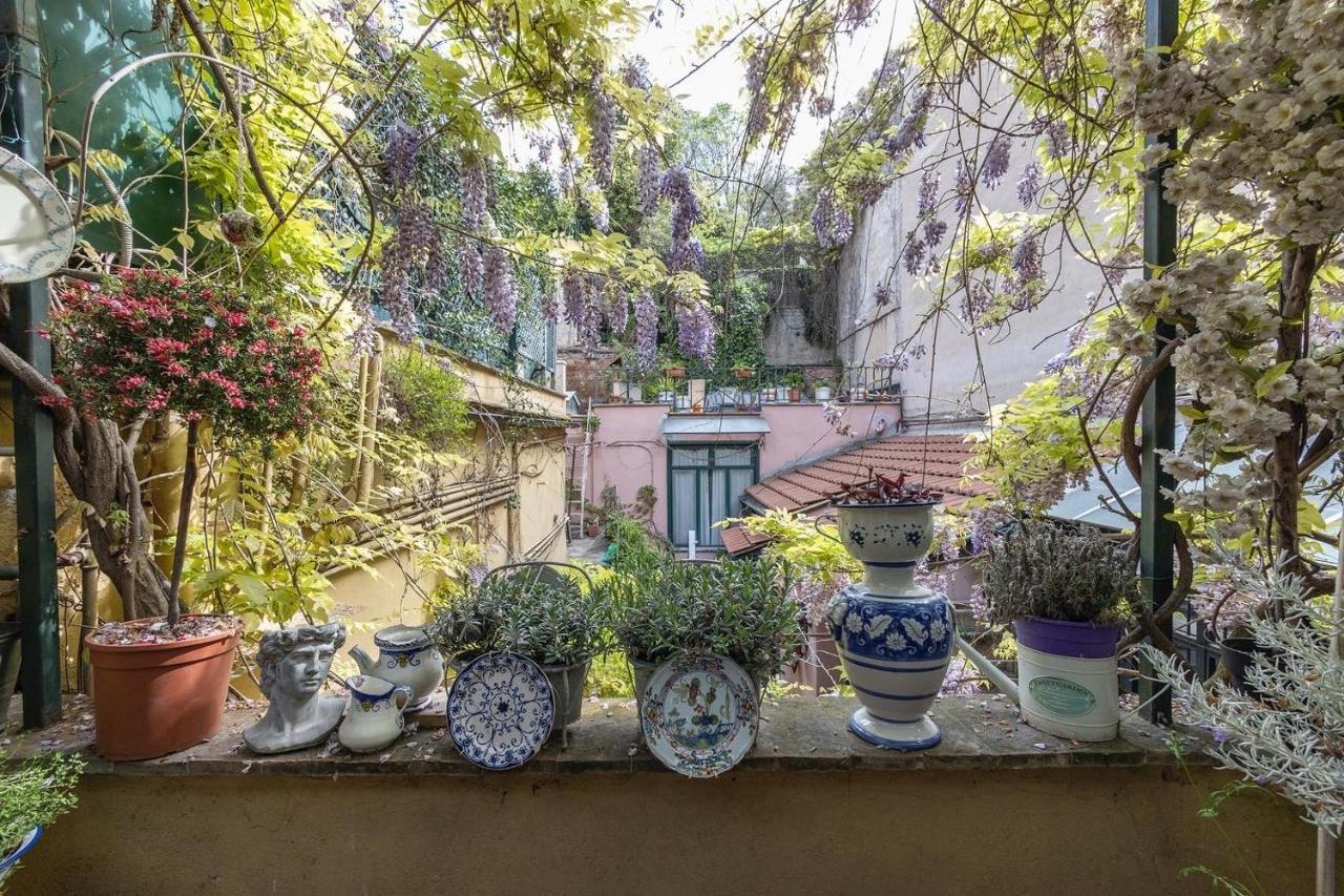 Luxury Piazza Di Spagna Escape With Terrace And Private Spa Roma Exterior foto